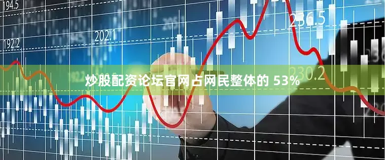 炒股配资论坛官网占网民整体的 53%